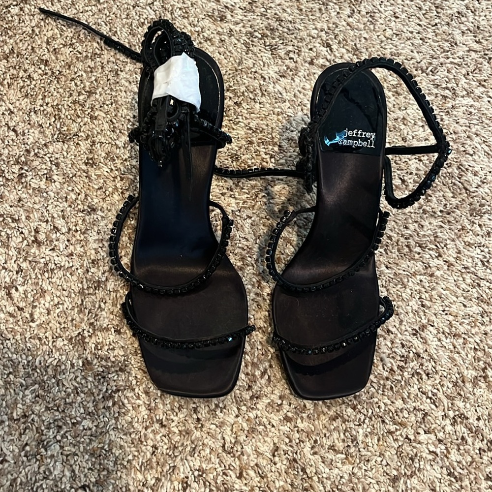 NWT Jeffrey Campbell Strappy Heels - Picture 5 of 6